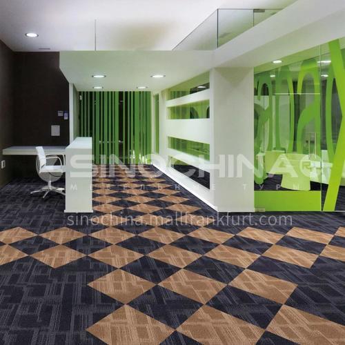 50*50cm Nylon+Asphalt base Fire Resistant Office Carpet 112B